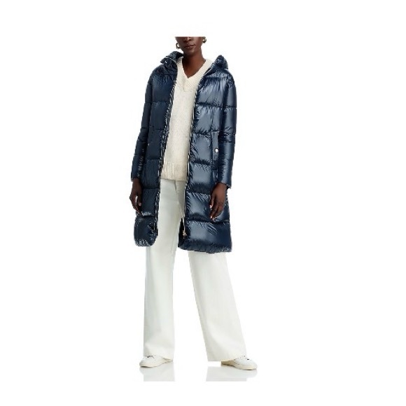 Herno Jackets & Blazers - Herno Ultralight Weight Navy Glossy Puffer